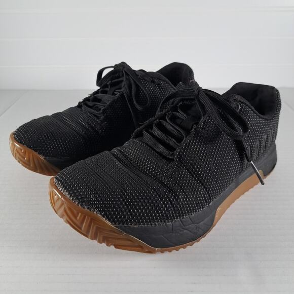 Nobull Outwork Edge Impact Strength Training Shoes Womens 8.5 Black Gum Sneakers - Picture 6 of 15